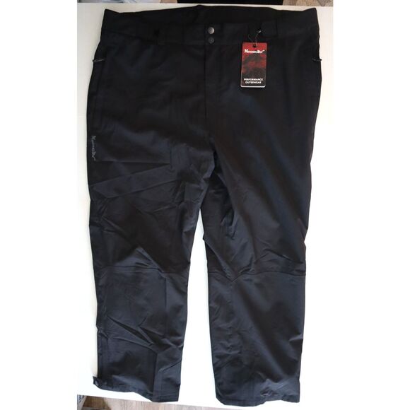 Moosejaw 7726090 Men's Sz Large Black Insulated Ski Snow Pants - Picture 1 of 13